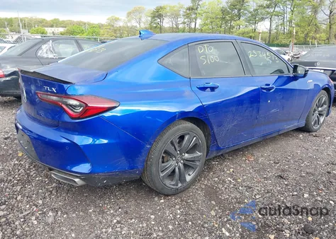 2021 Acura Tlx A-Spec Package from USA, damaged, VIN 19UUB5F56MA012974